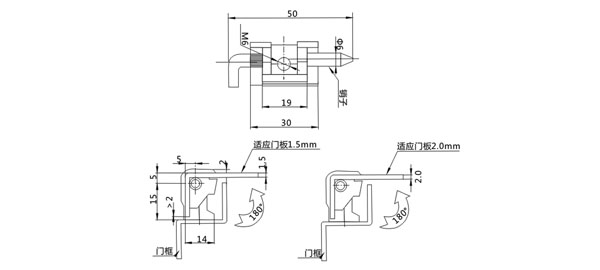 开关柜门锁